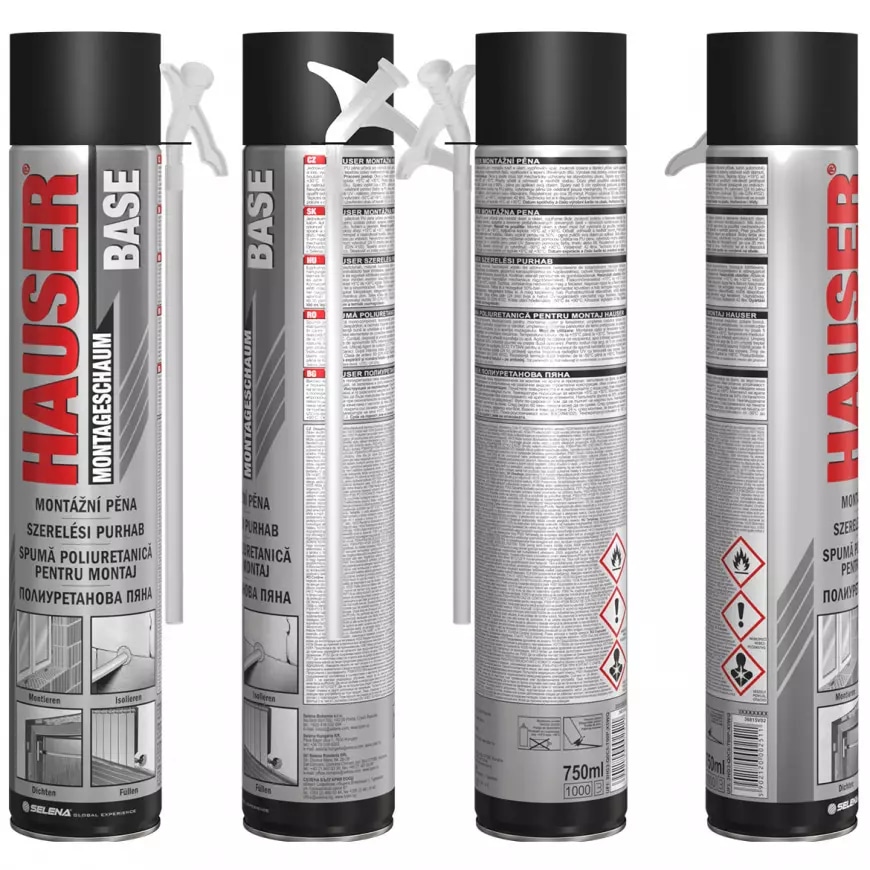 HAUSER BASE PJENA / HAUSER PRO GUN PJENA 670 ml - Akcija u trgovini Merkury