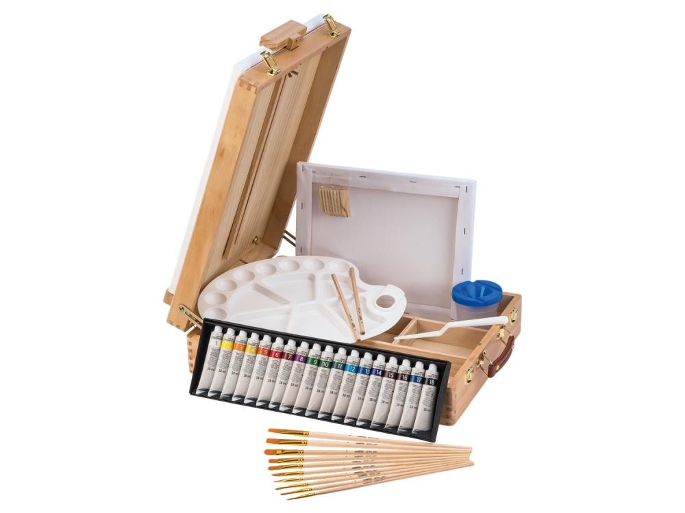 Crelando Slikarski stalak u kovčegu 52 dijela