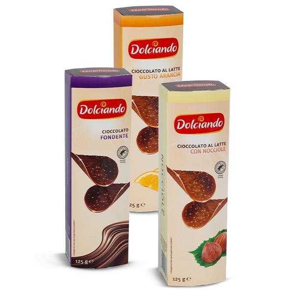 Čokoladni listići Dolciando 125 g