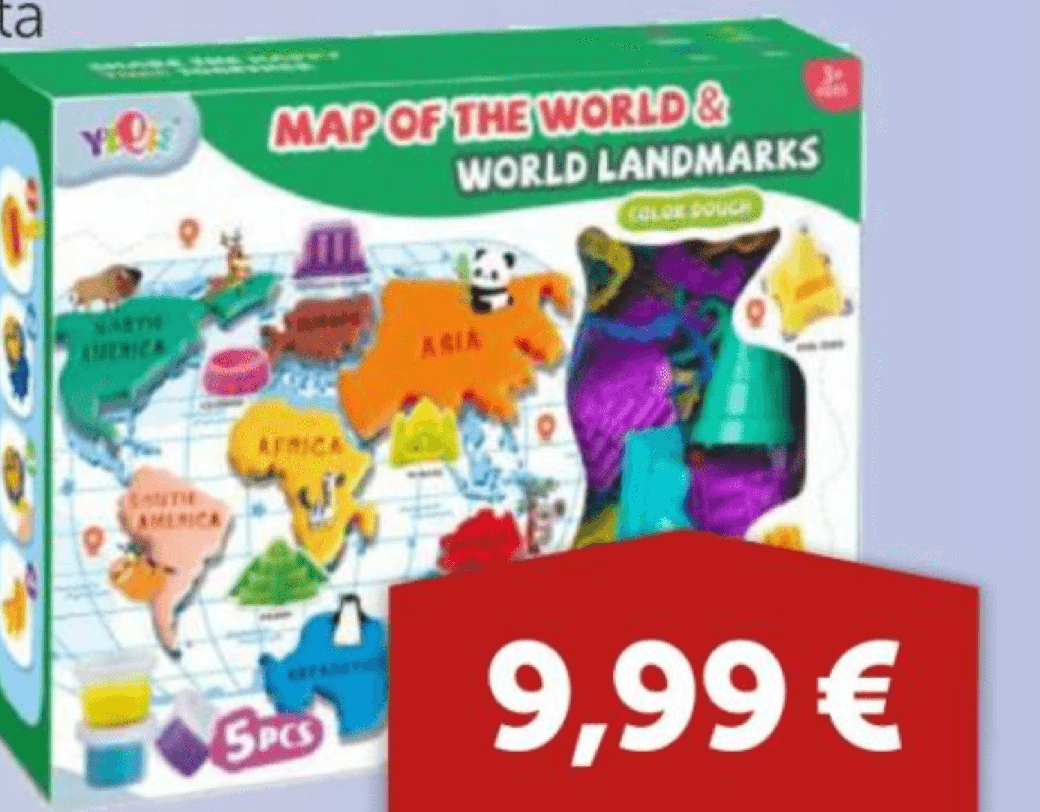 Igračka "Masa za modeliranje" 1 komad