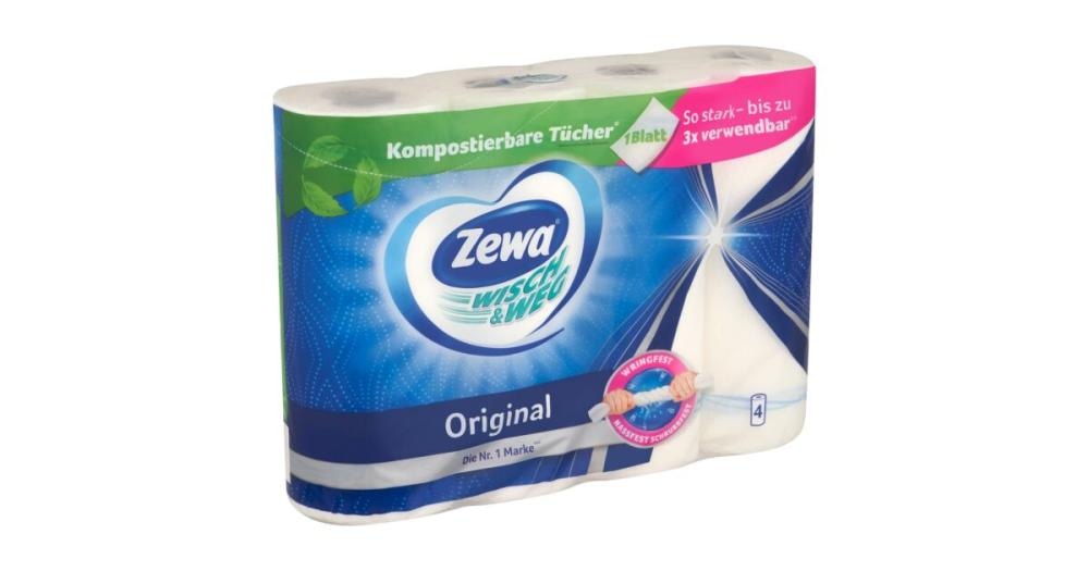 Papirnati ručnici Zewa 4 role - Akcija u trgovini Spar