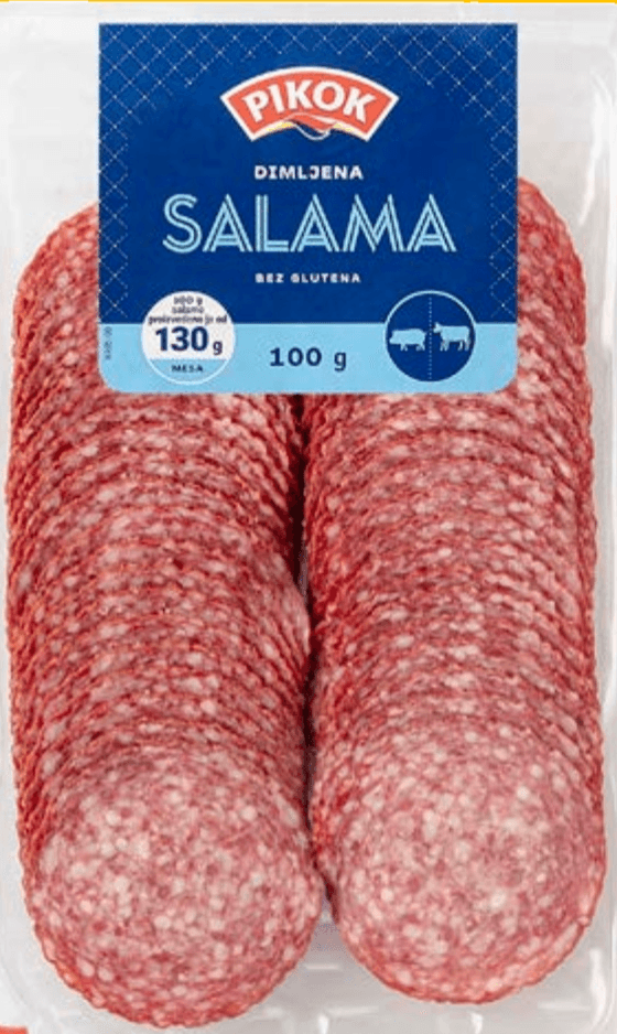 PIKOK Dimljena salama 100 g - Akcija u trgovini Lidl