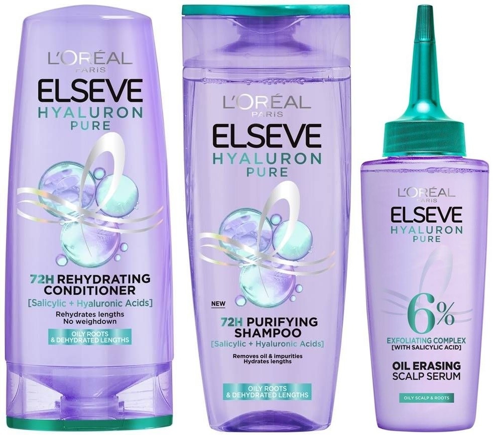 Elseve Hyaluron Šampon za kosu i Regenerator 250ml (šampon), 200ml (regenerator) - Akcija u trgovini Konzum