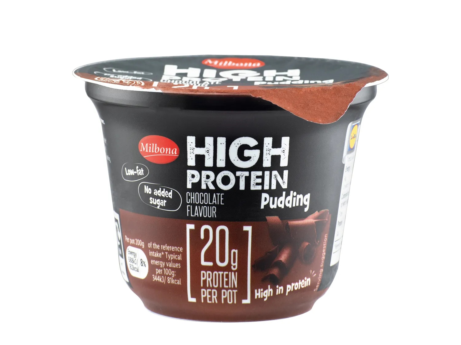 Milbona High protein puding 200 g