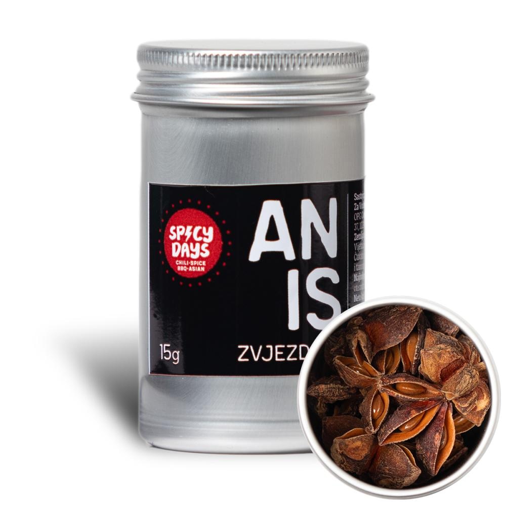 ŠAFRAM Začin anis zvjezdasti 15g