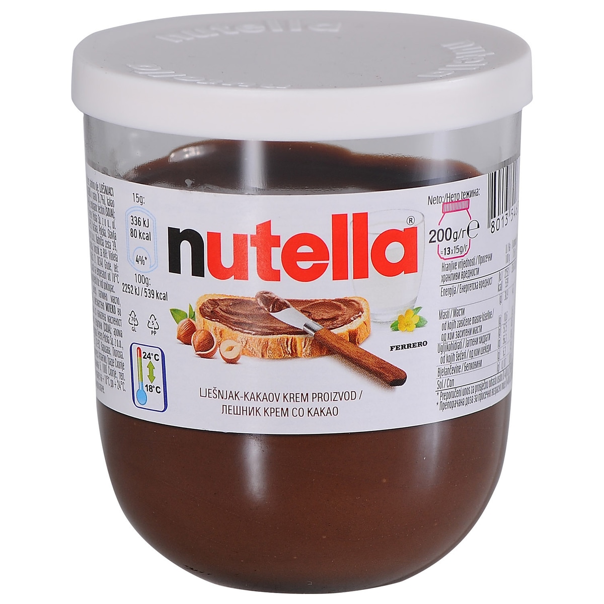 Nutella Namaz 200 g - Akcija u trgovini Metro