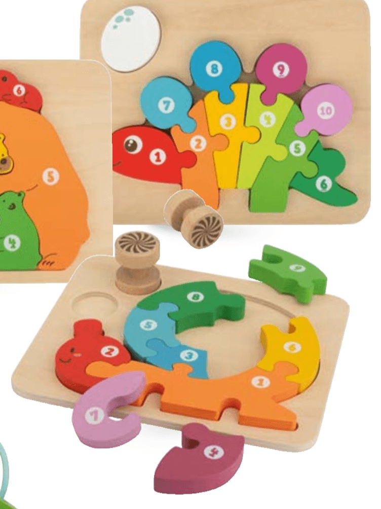 Lupilu Drvena slagalica Komad