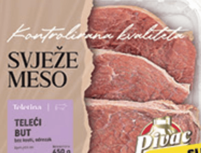 Teleći but odrezak 450g