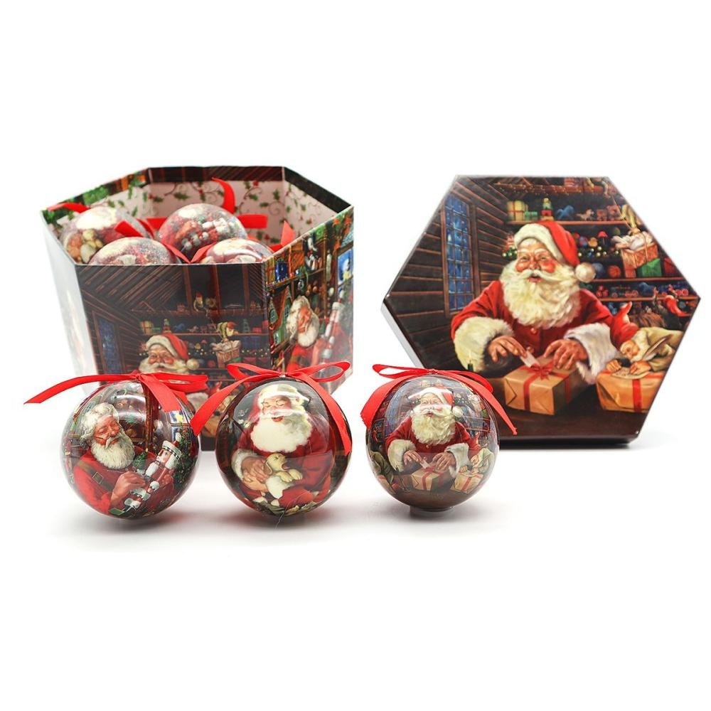 Kuglica Djed Božićnjak 7,5 cm