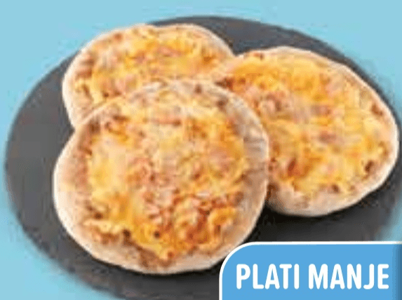 Pizza s purećom šunkom 150 g