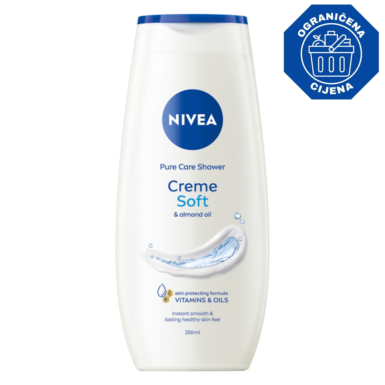 Nivea gel za tuširanje 250 ml - Akcija u trgovini Mueller