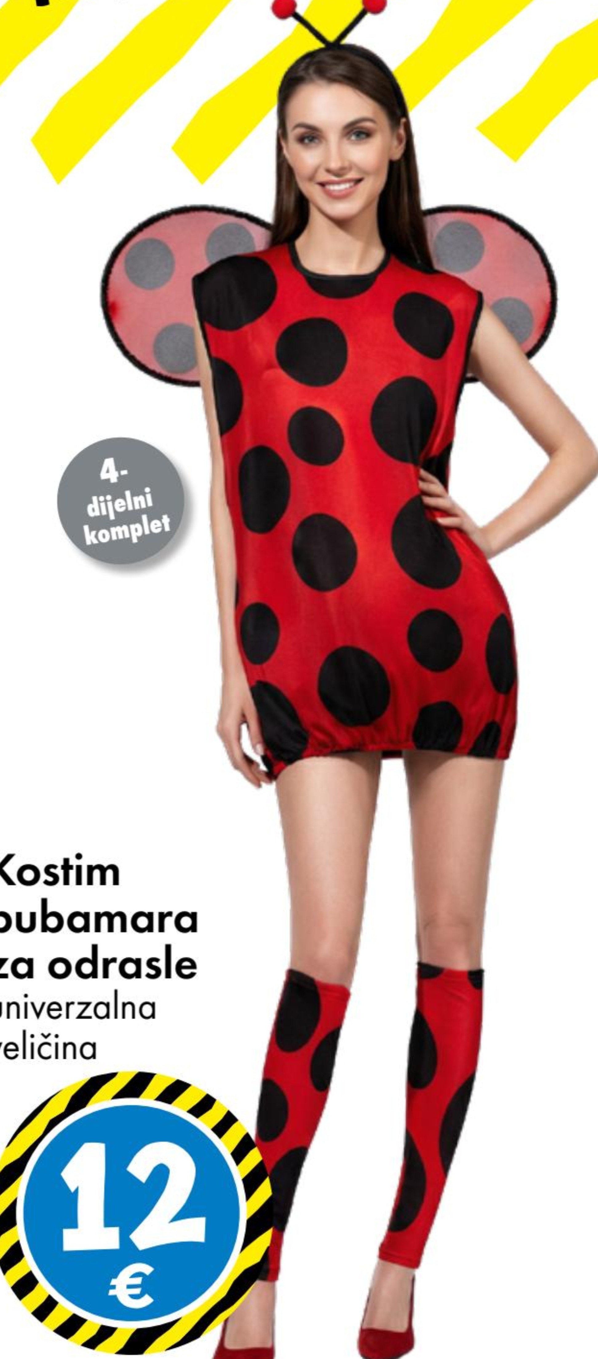 Kostim bubamara - Akcija u trgovini Tedi