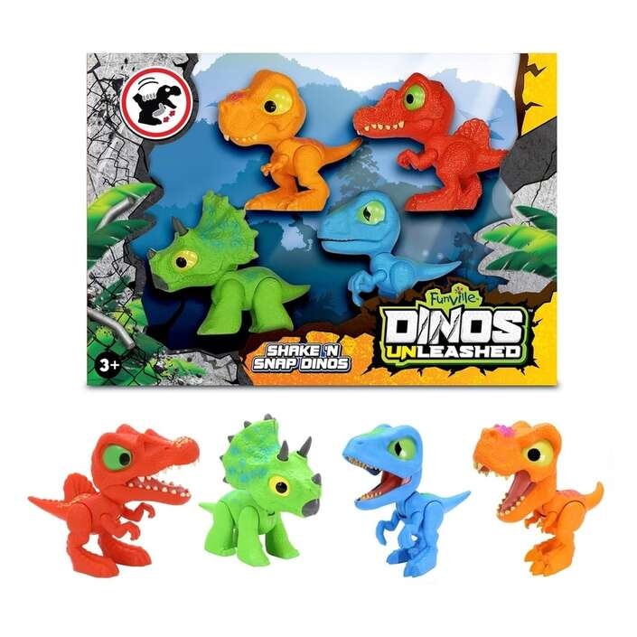 Dinos Unleashed Grizući dinosauri 4 dinosaura