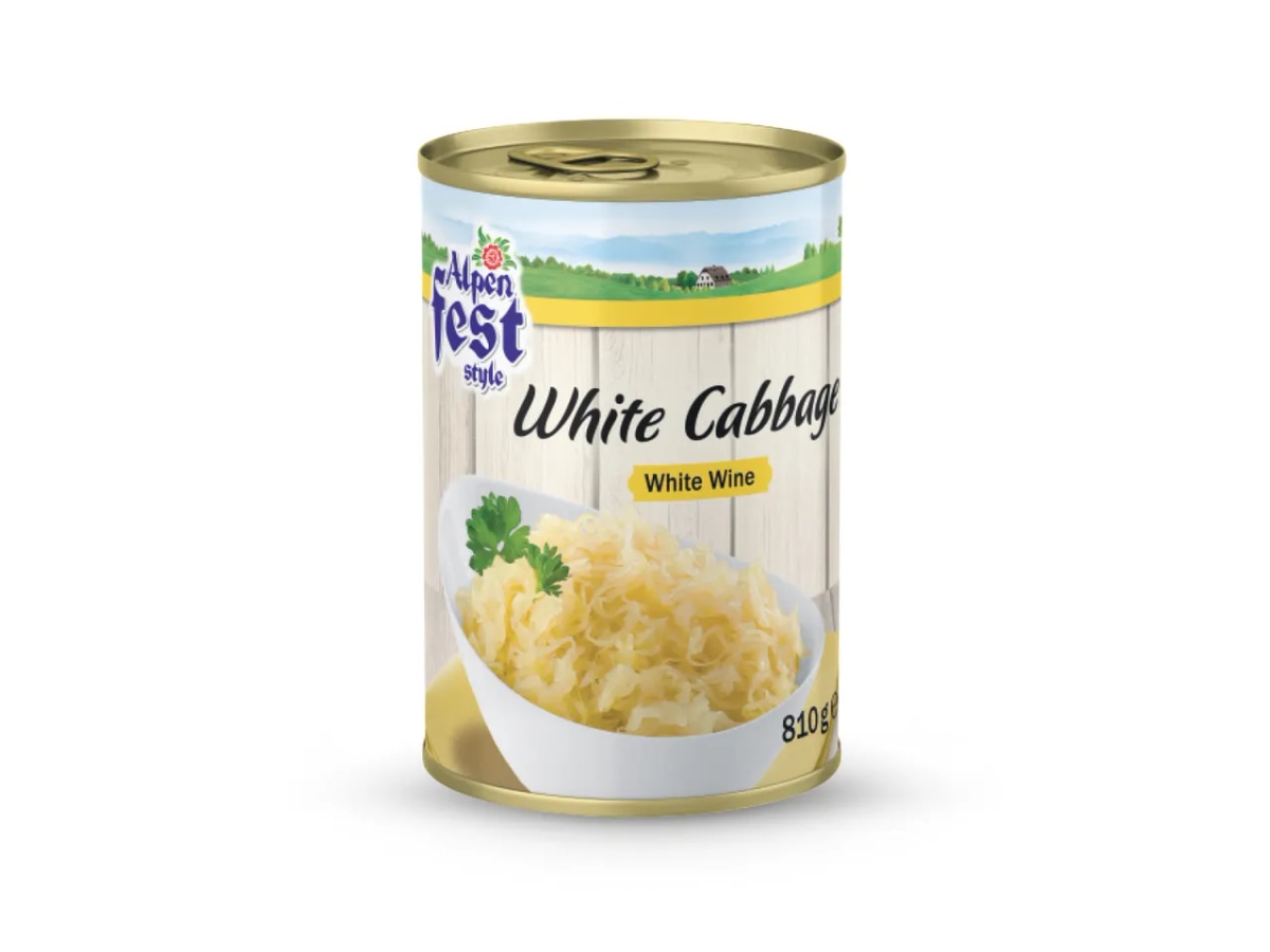 Bijeli kupus u vinu 770 g (ocijeđene mase) - Akcija u trgovini Lidl