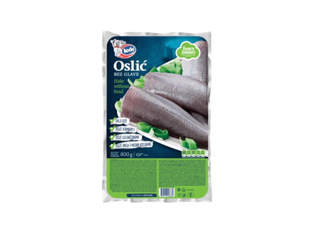 Oslić bez glave 800 g