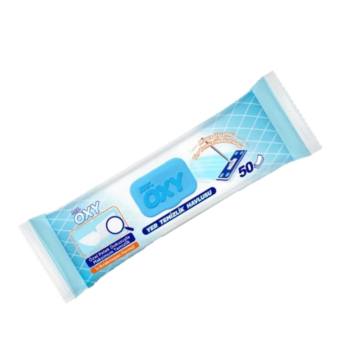 Vlažne maramice za pod Mr. Oxy 50 kom