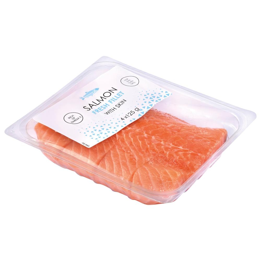 Filet lososa 4x125 g