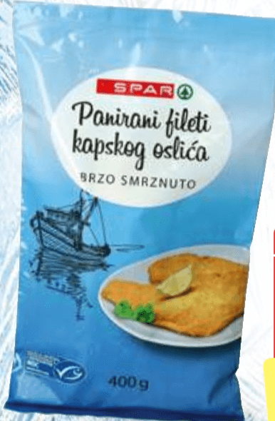 Panirani oslić 400 g - Akcija u trgovini Spar