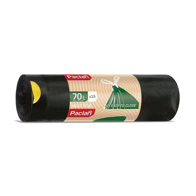 Paclan Vreće za smeće 70 L, 15 komada