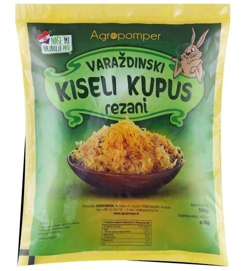 Domaći kupus kiseli rezani 500 g