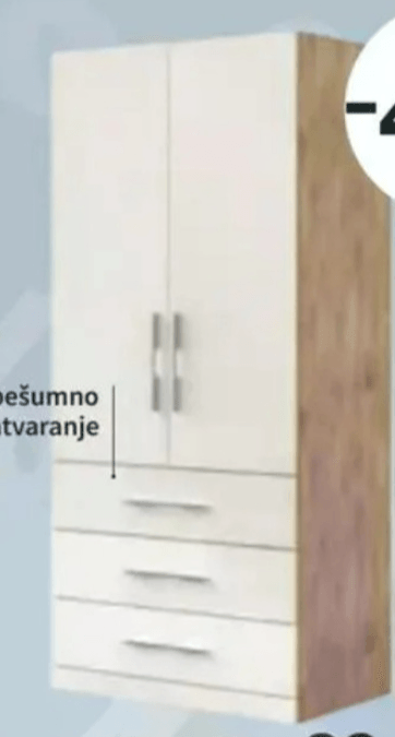 CVITA NEXT ormar 2V 3L 102 x 67 x 220 cm - Akcija u trgovini Prima