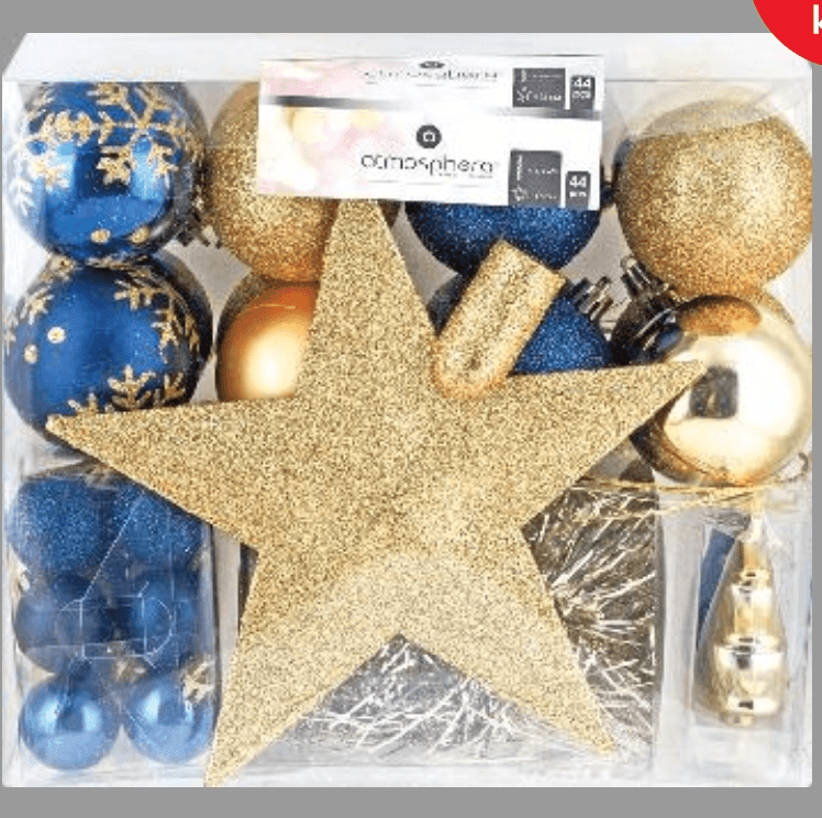 Ukrasi za bor 44 kom