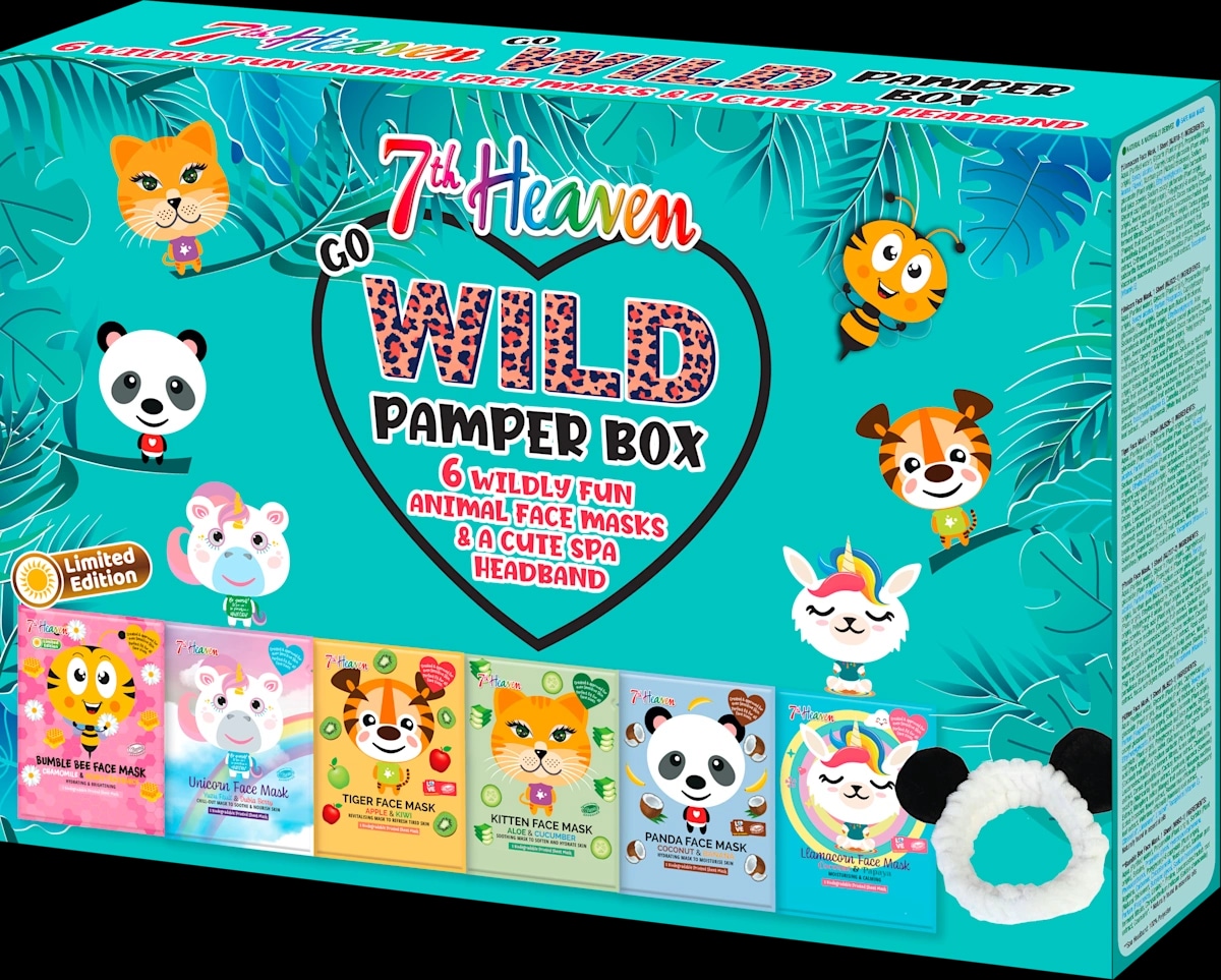 7th Heaven Poklon-paket Go Wild Pamper Box 1 kom.