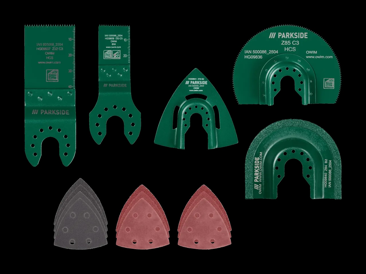 Parkside Pribor za višenamjenski alat pakiranje - Akcija u trgovini Kaufland