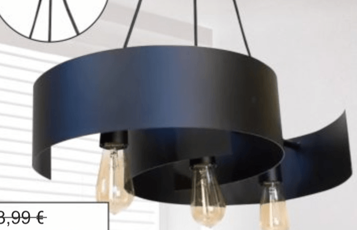 Viseća svjetiljka Twist