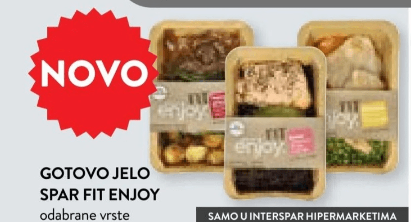 Gotovo jelo Spar Fit Enjoy 400 g - Akcija u trgovini Spar