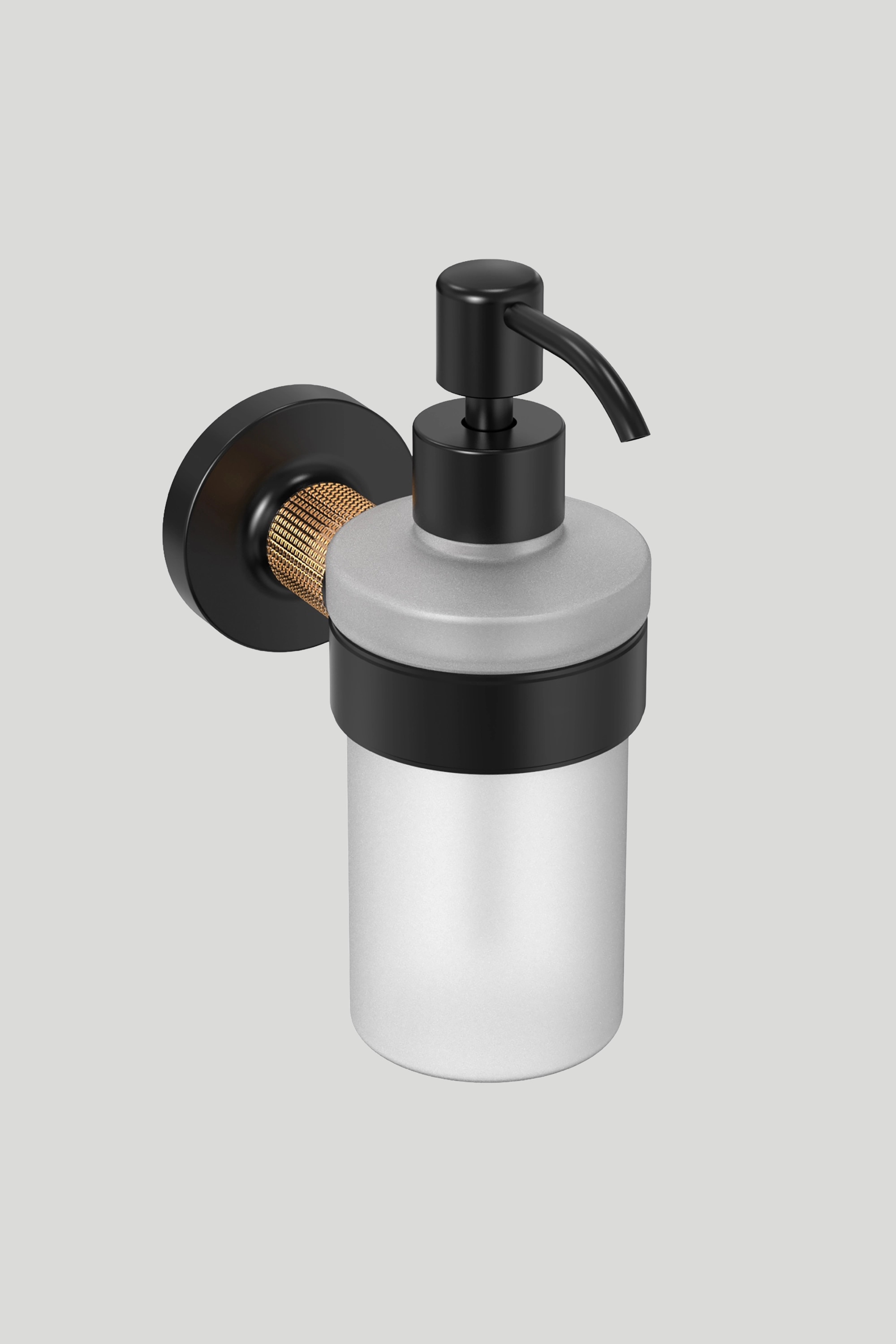 Dozator sapuna Vida ili Nero Ø 7,35 x v 18,9 cm
