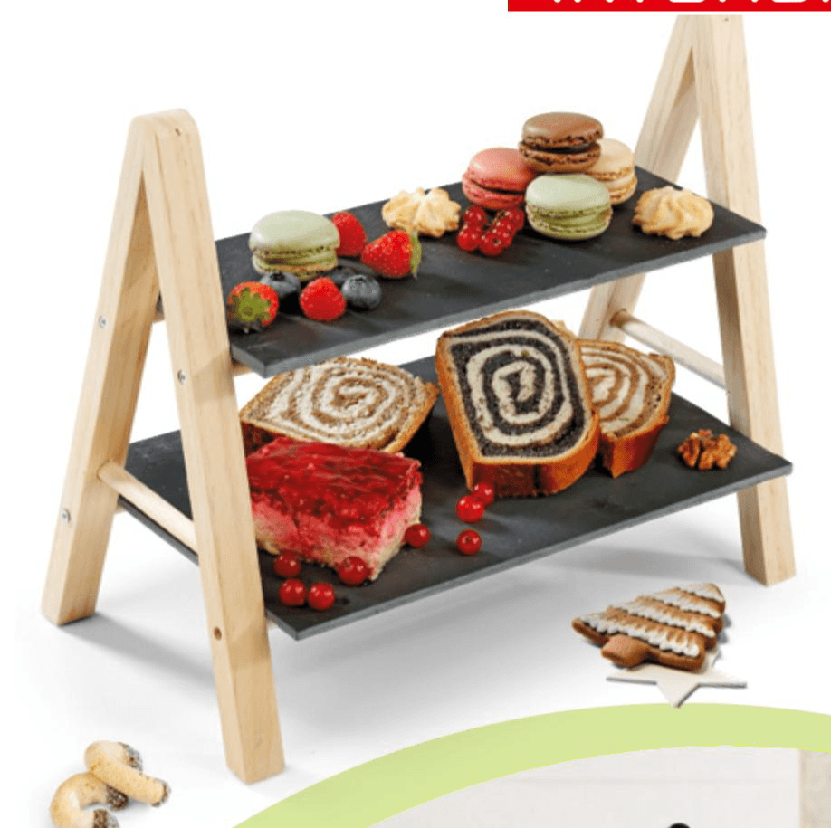 Etažer na dva nivoa 1 kom