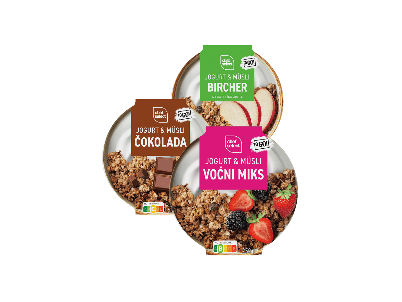 Chef select Jogurt&Müsli 250 g