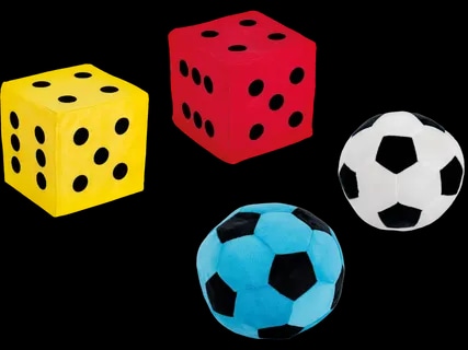 Plišana lopta ili kocka - Akcija u trgovini Lidl