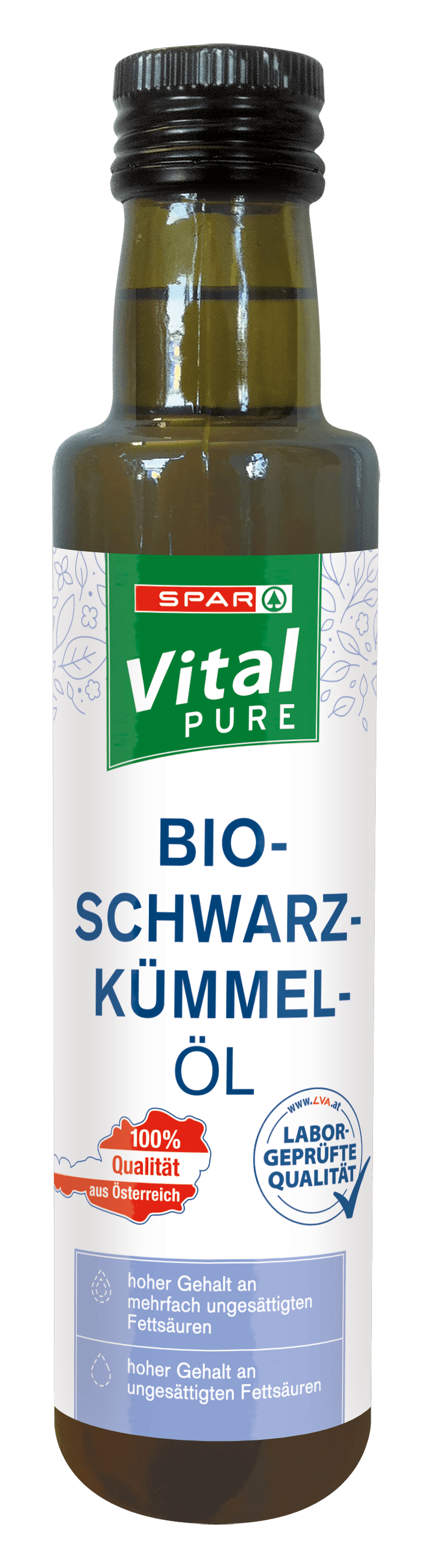 SPAR Vital PURE Bio Schwarz-Kümmel-Öl 100 ml - Akcija u trgovini Spar