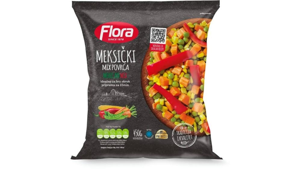 Flora Meksički Mix Povrća 400 g - Akcija u trgovini Trgovina Krk