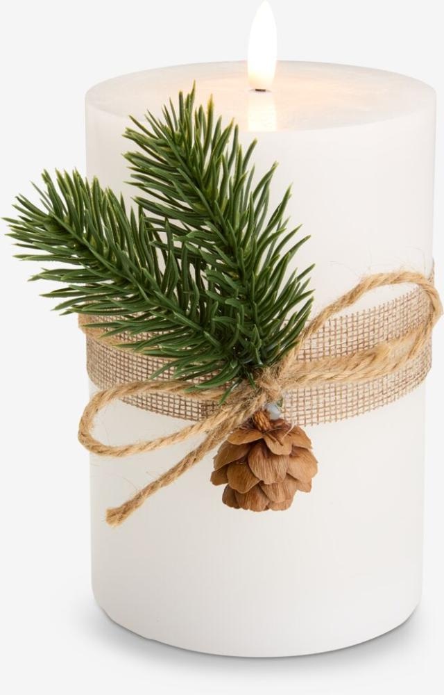 Skrapa LED svijeća Ø10xV15 cm