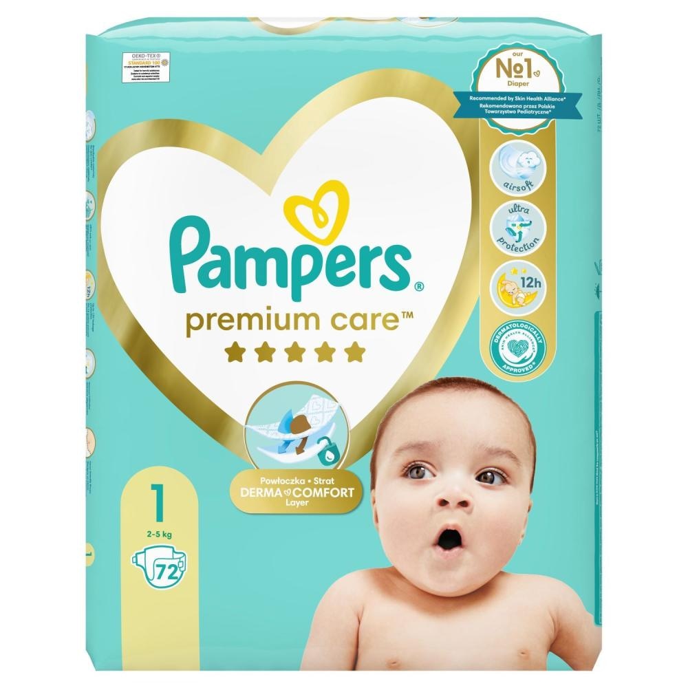 Dječje pelene Pampers 1 pakiranje - Akcija u trgovini Spar