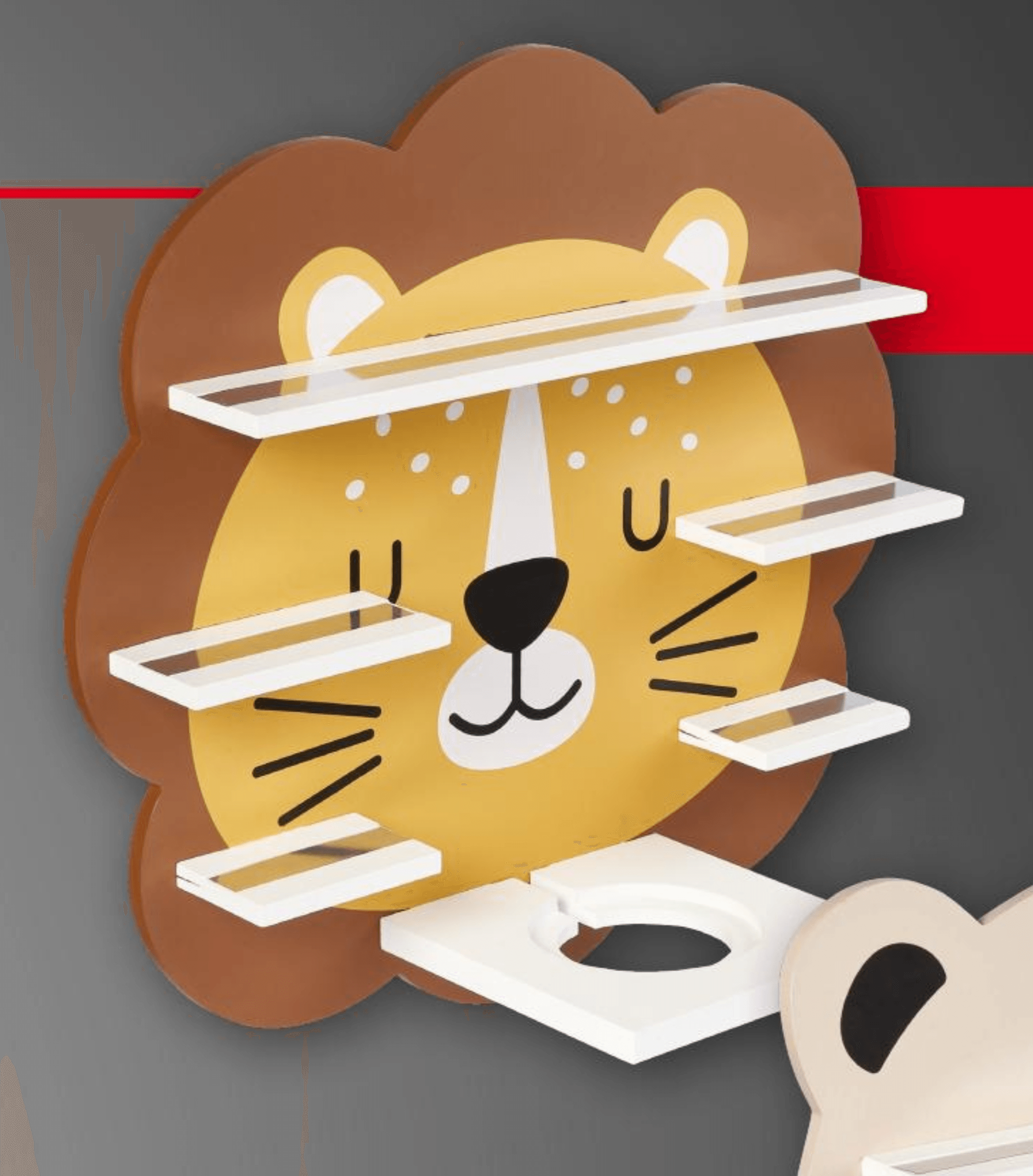 Zidna polica za audio bajke