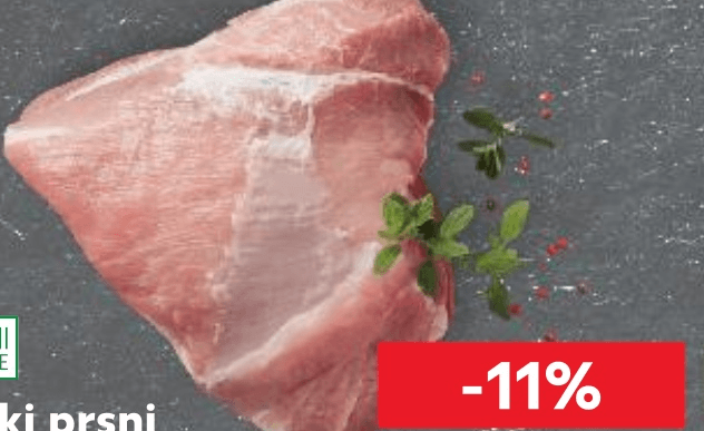 Svinjski prsni vršak 1 kg