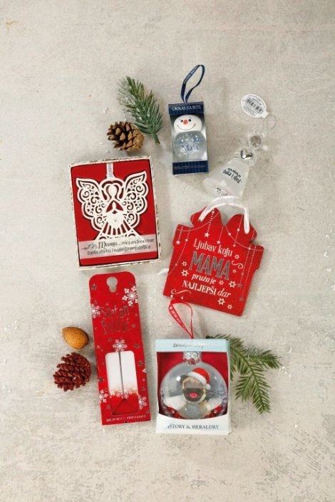 Razne božićne dekoracije 1 kom