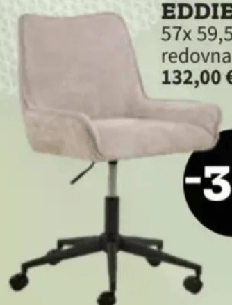 EDDIE stolica 57 x 59,5 x 90,5 cm