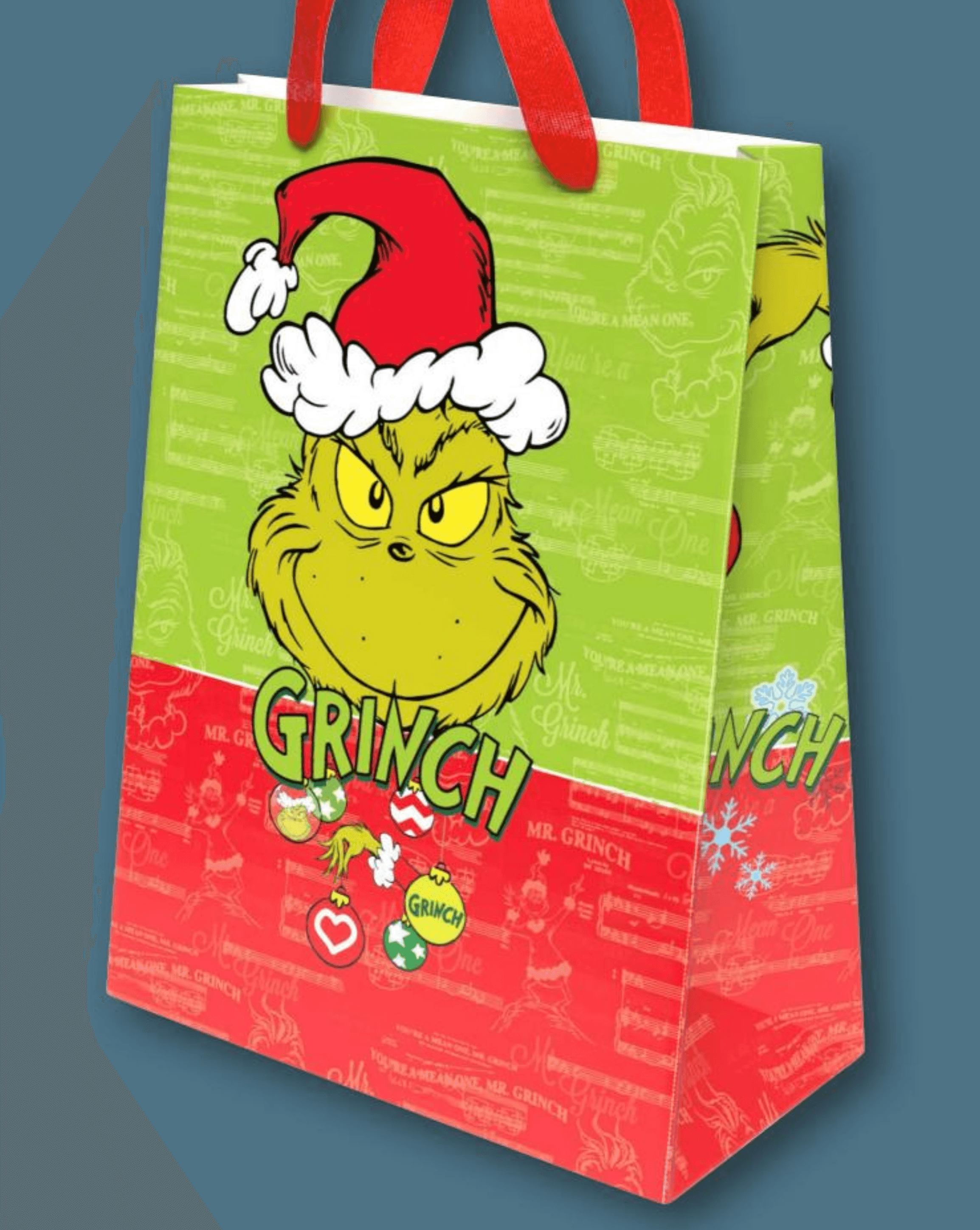 Poklon vrećica The Grinch cca. 17 x 23 cm