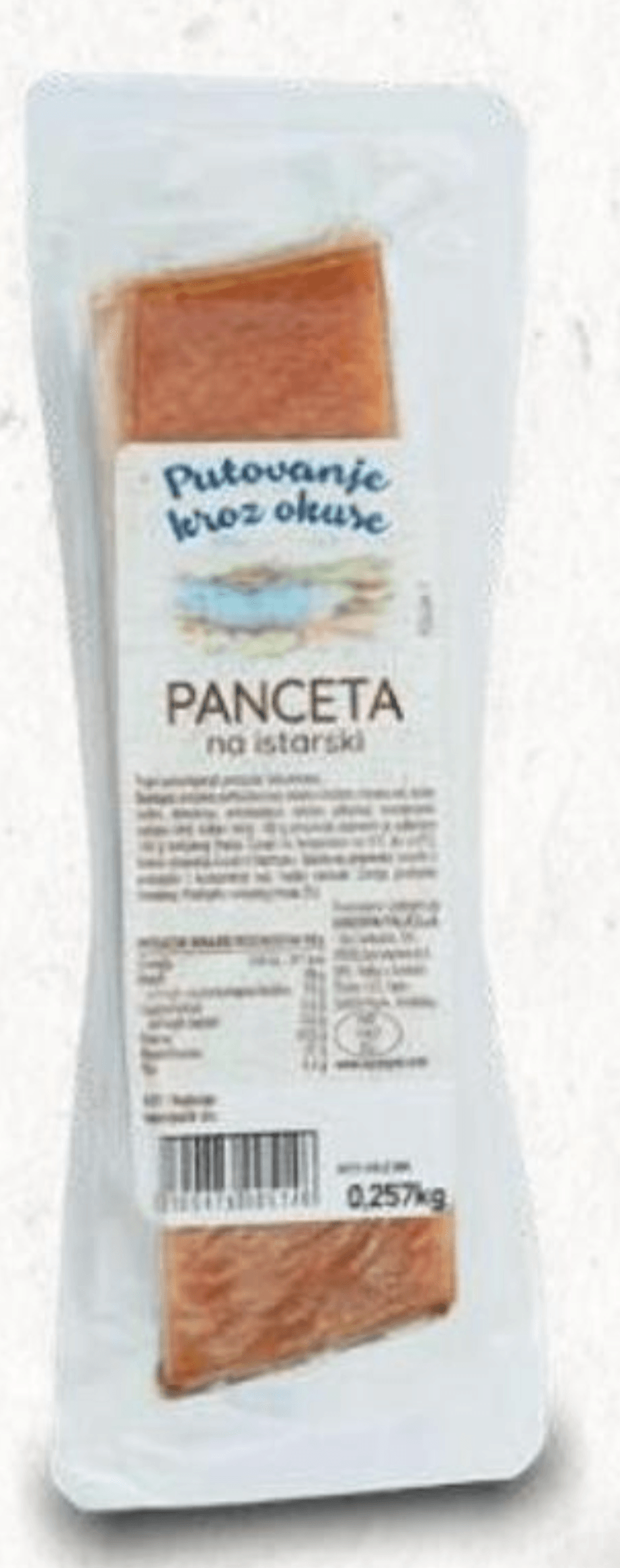 Panceta Istarska 1 kg - Akcija u trgovini Eurospin