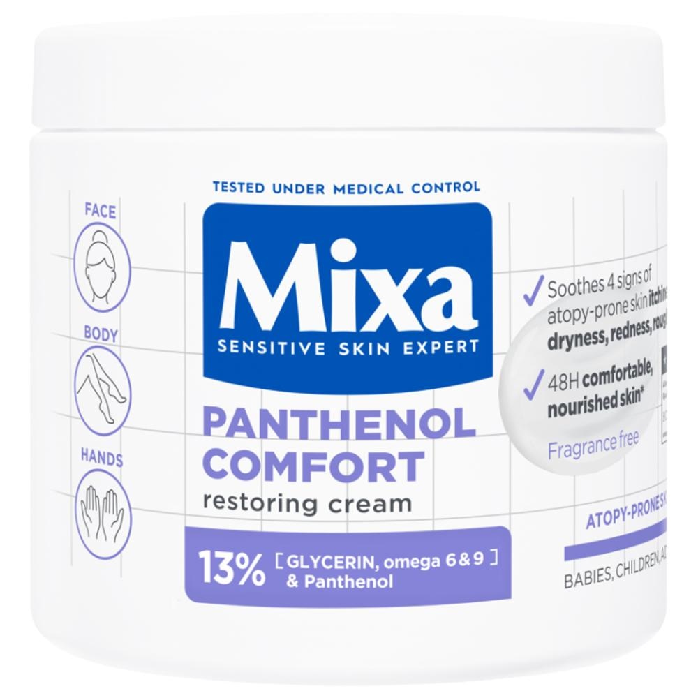 Mixa Panthenol Comfort restoring cream 400ml - Akcija u trgovini Konzum