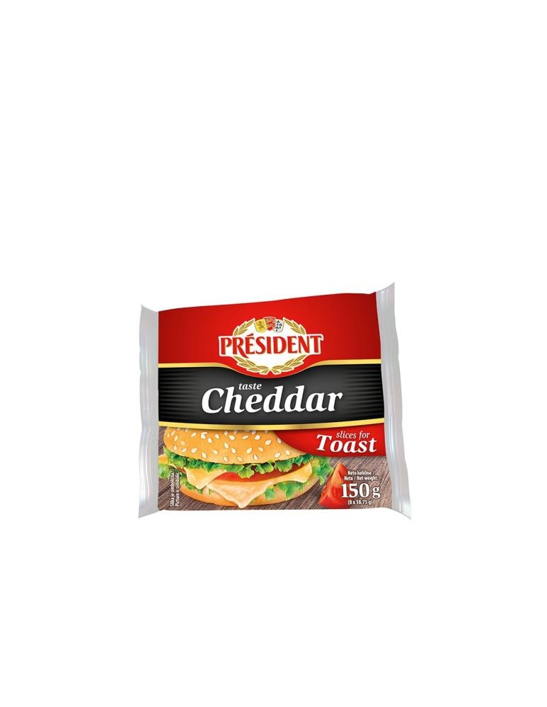 DUKAT President toast cheddar 150g