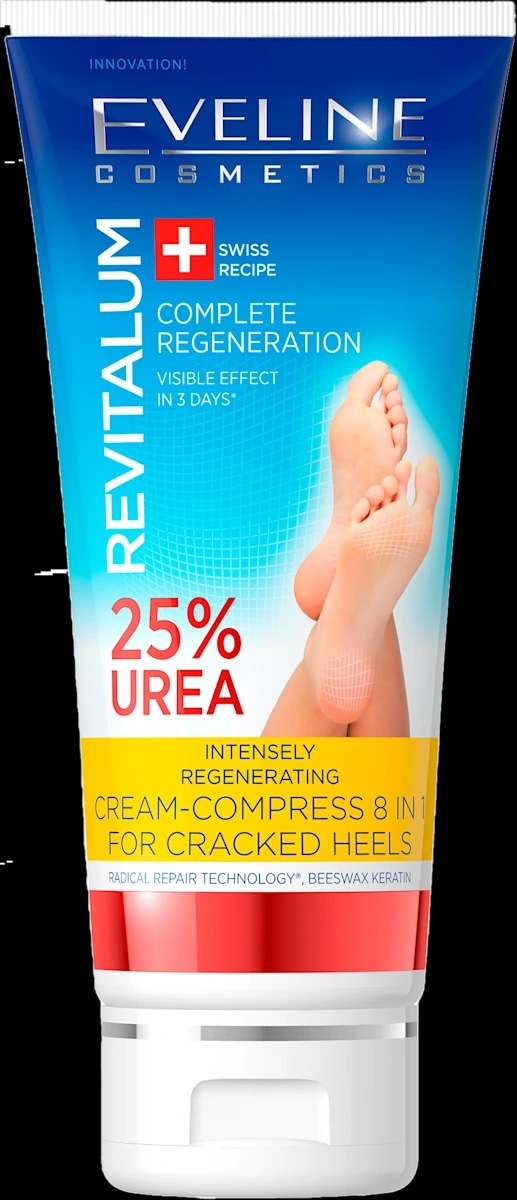 Krema za ispucala stopala Eveline 25% urea Revitalum 75 ml