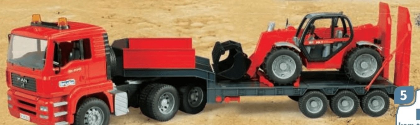 MAN TGA Manito Tegljač s prikolicom MAN