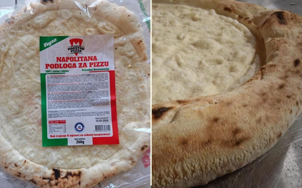 Dupin Podloga za pizzu Napolitana 260 g - Akcija u trgovini Studenac