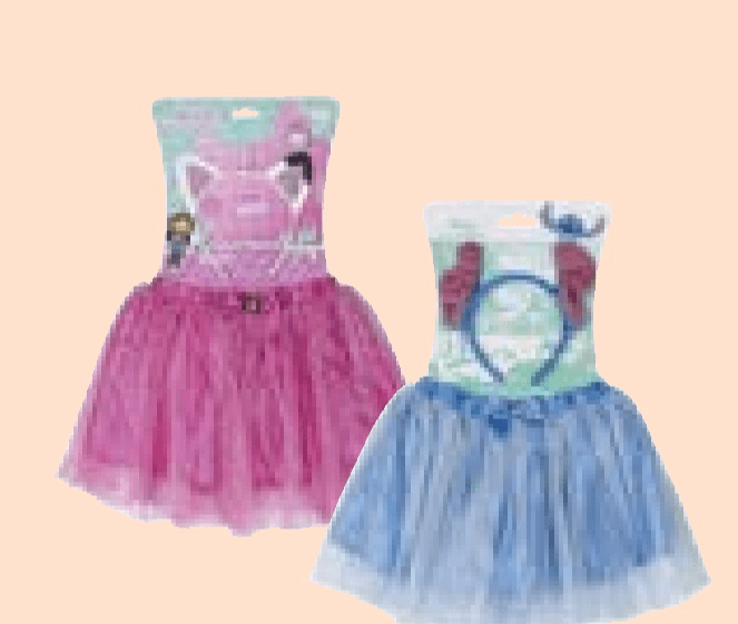 Stitch, Gabby's Dollhouse Suknjica i obruč set - Akcija u trgovini Konzum